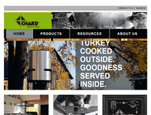 Tablet Screenshot of chardproducts.com